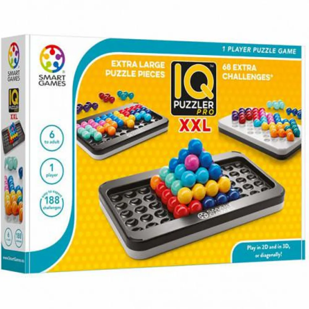 Logikspil - IQ Puzzler Pro XXL| Logik & Talforståelse|Spil