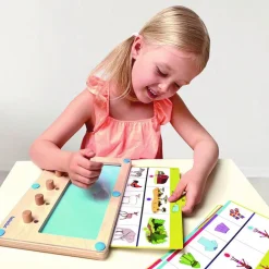 Beleduc Logikspil - Logiturn inkl. 25 opgavekort| Montessori|Spil