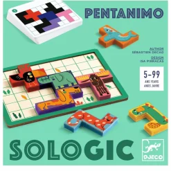 Djeco Logikspil - Pentanimo| Logik & Talforståelse|Spil
