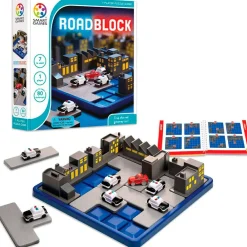SmartGames Logikspil - RoadBlock| Logik & Talforståelse|Legetøj Til Ferien
