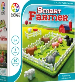 SmartGames Logikspil - Smart Farmer| Logik & Talforståelse|Montessori