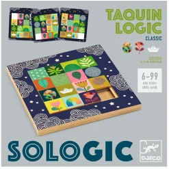 Djeco Logikspil - Taquin Logic| Logik & Talforståelse|Legetøj Til Ferien
