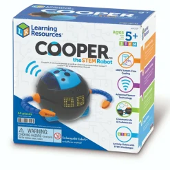 Learning Resources Lær at kode med robotten Cooper™| Stem Læringslegetøj|Robot Legetøj