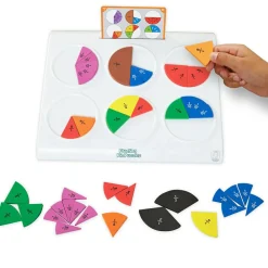 Learning Resources Lær brøker - Aktivitetssæt| Logik & Talforståelse|Skolesjov
