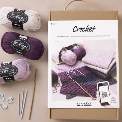 Creativ Company Læringssæt - Hæklekunst| Voksenværk|Kreativ Leg
