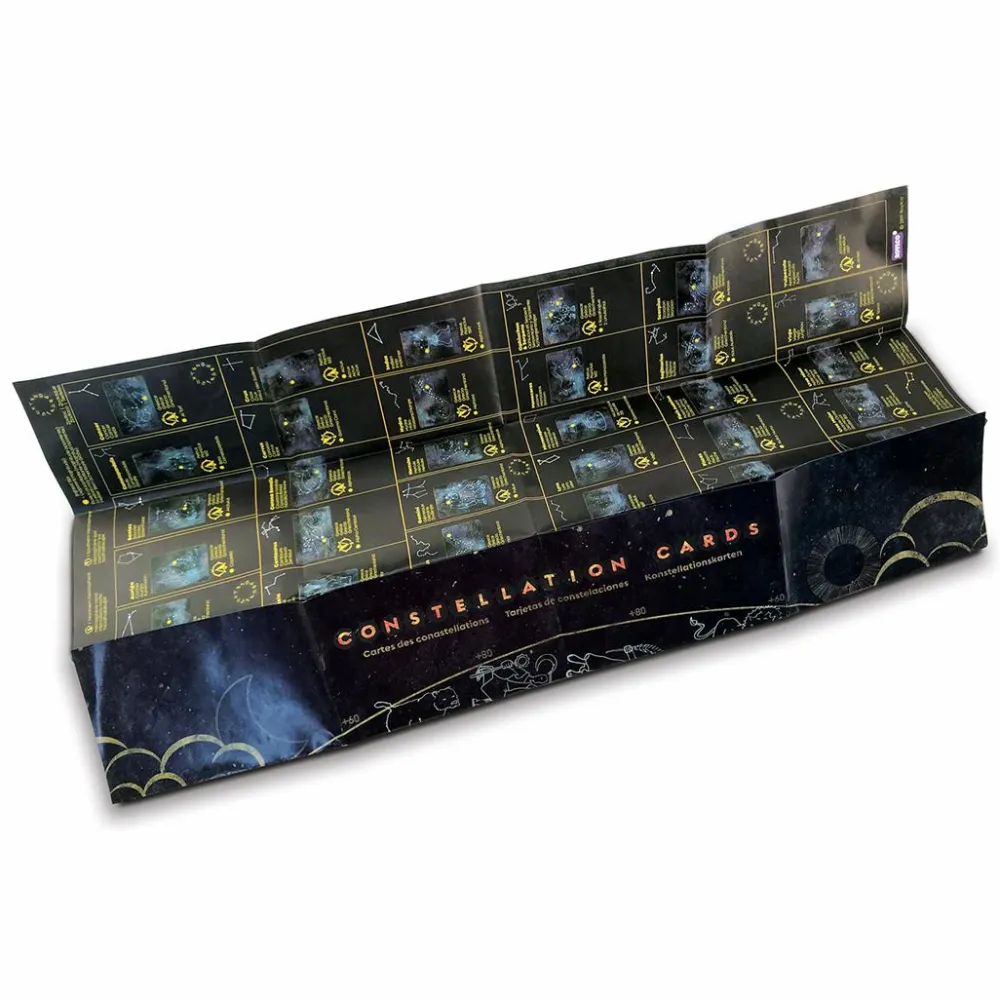 Lær stjernebilleder - Plakat + kort, 54 stk| Lysborde|Astronomi