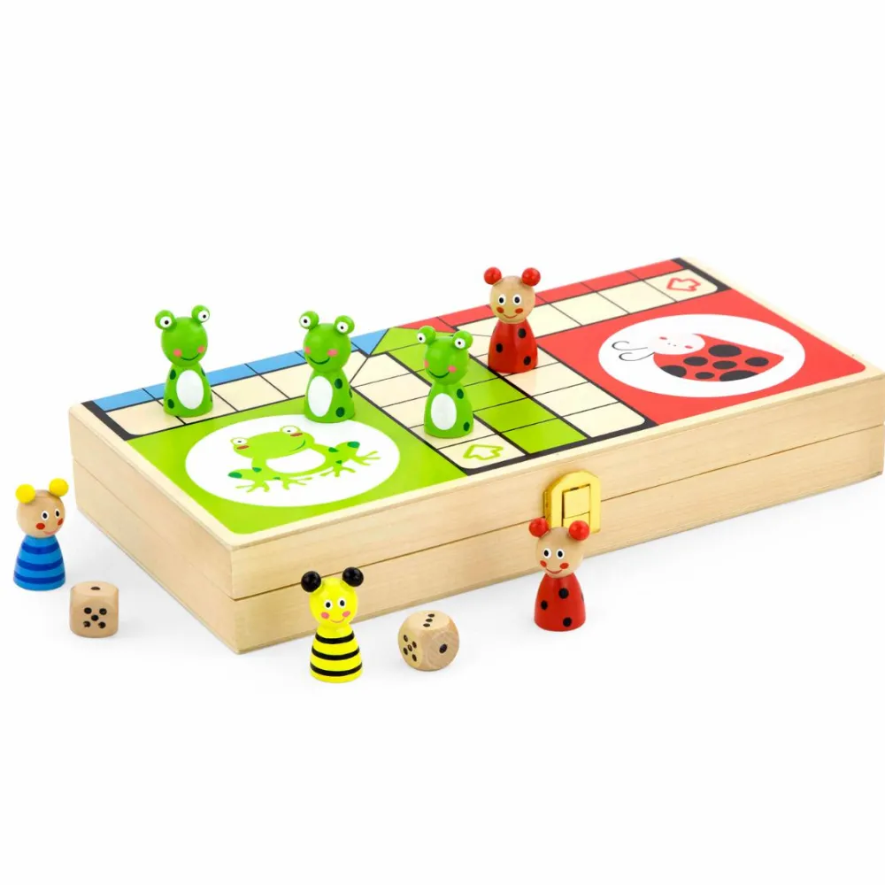 Ludo i trækuffert| Spil