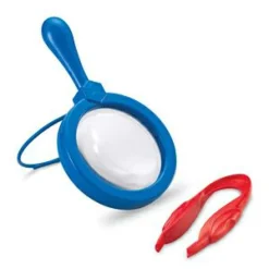 Learning Resources Lup m. pincet - Maxi Ø 11 cm| Udeleg|Insekt & Naturleg