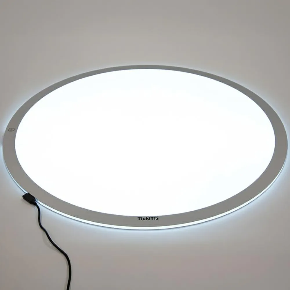 tickit® Lyspanel Ø60 cm| Skolesjov|Lysborde