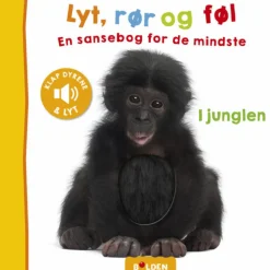 Forlaget Bolden Lyt, rør og føl - I junglen|Børn Børnebøger|Babylegetøj