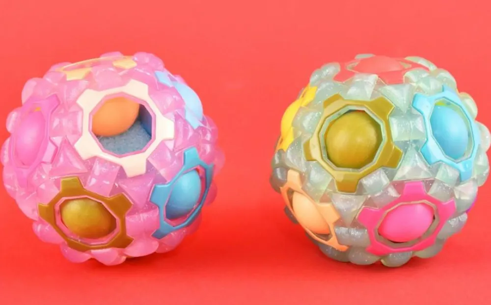 Magic Ball m. glow effekt (ass.), 1 stk| Finmotorik|Legetøj Til Ferien