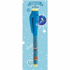 Djeco Magisk pen med UV-lys, Ben| Spion Legetøj|Tegne- & Malegrej
