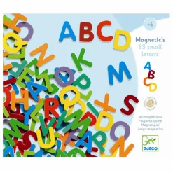 Djeco Magneter - Store bogstaver, 83 stk| Sprog & Leg|Skolesjov