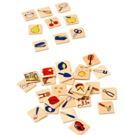 Toys for Life Match tre billedkort - Styrk ordforrådet| Sprog & Leg|Sorterings- & Stablelegetøj