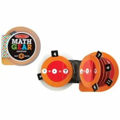Melissa & Doug Matematikhjul - Lær at plusse| Logik & Talforståelse|Skolesjov
