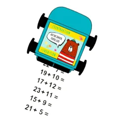 Spiegelburg Matematikstempel - Plus/Minus| Logik & Talforståelse|Skolesjov