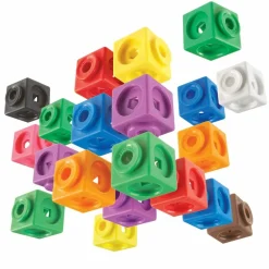Learning Resources MathLink Cubes - 1.000 stk| Logik & Talforståelse|Stem Læringslegetøj