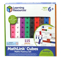 Learning Resources MathLink - Matematik for begyndere (fra 6 år)| Logik & Talforståelse|Skolesjov