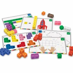 Learning Resources MathLink - Matematik for begyndere (fra 3 år)| Logik & Talforståelse|Skolesjov
