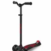 Micro - Maxi Deluxe Pro, Sort/Rød| Løbehjul|Løbecykler