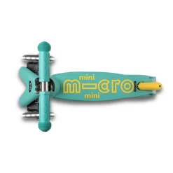Micro - Mini Deluxe ECO LED, Mint| Løbehjul