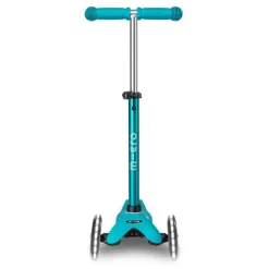 Micro - Mini Deluxe LED, Aqua| Løbehjul
