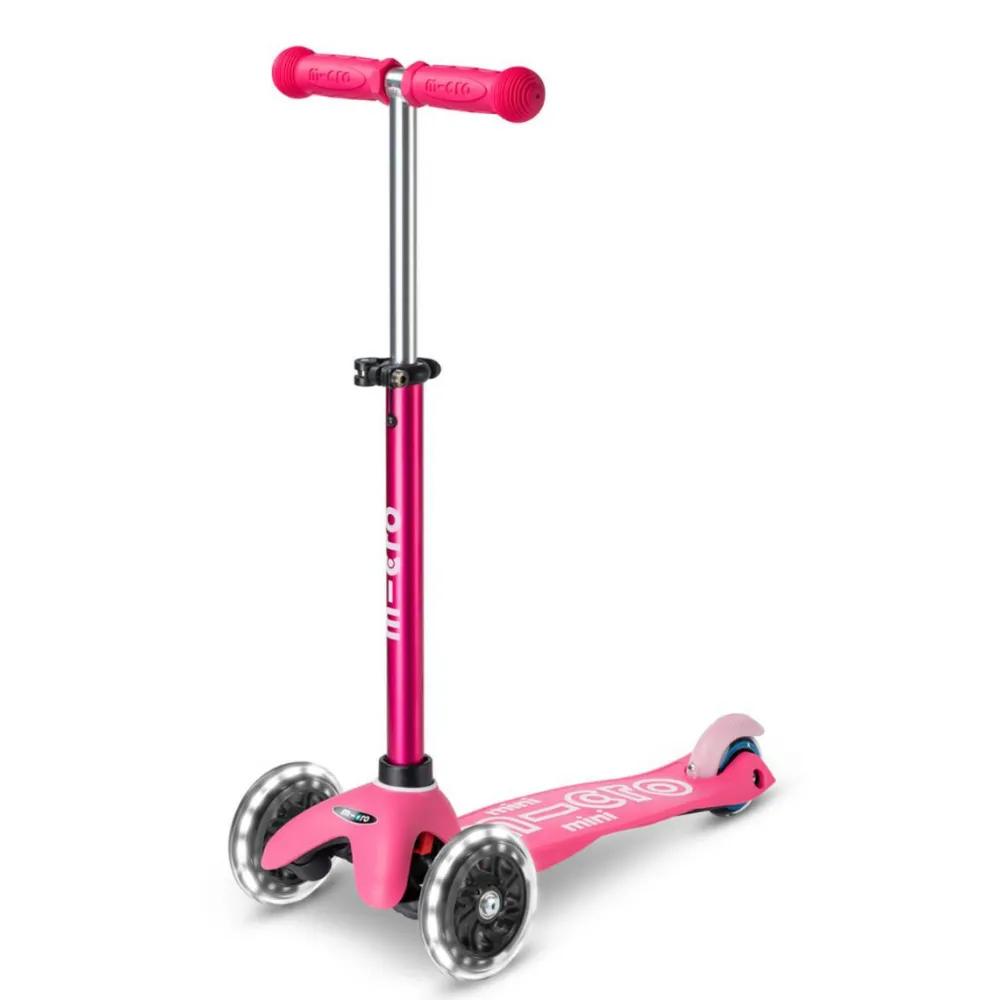 Micro - Mini Deluxe LED, Pink| Løbehjul|Tumlinge Legetøj
