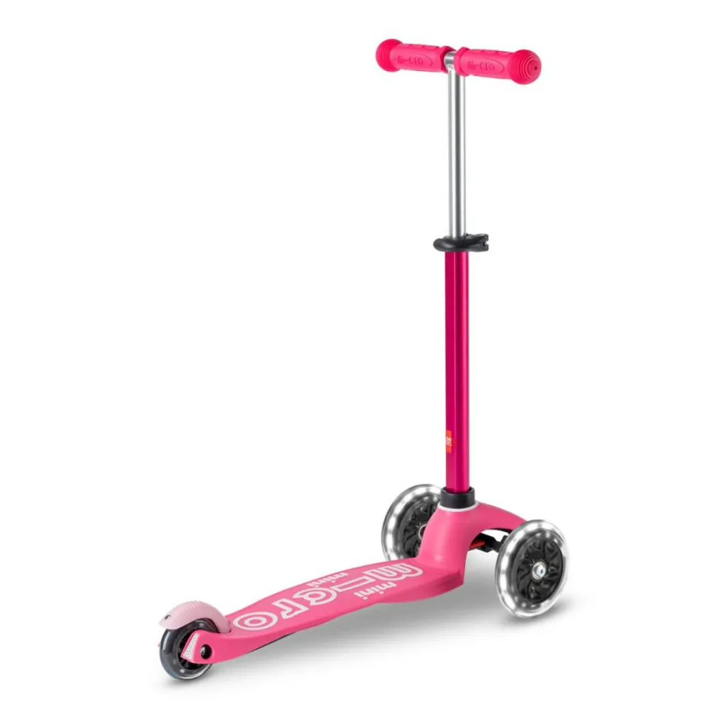 Micro - Mini Deluxe LED, Pink| Løbehjul|Tumlinge Legetøj