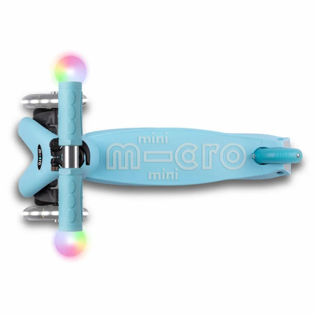 Micro - Mini2grow Deluxe Magic LED, Blå| Tumlinge Legetøj|Løbehjul