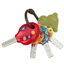 B. Toys Mine første nøgler - LucKeys m. lyde| Rangler|Babylegetøj