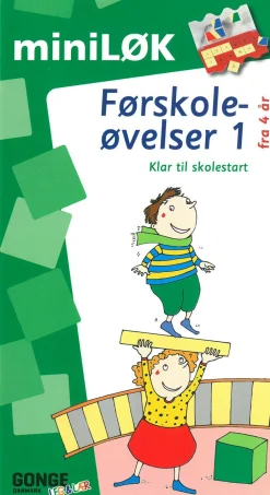 mini-LØK - Førskoleøvelser 1| Skolesjov|Montessori