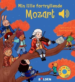 Forlaget Bolden Min lille fortryllende Mozart - En bog med lyd|Børn Tumlinge Legetøj|Børnebøger
