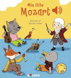 Forlaget Bolden Min lille Mozart - En bog med lyd|Børn Børnebøger|Babylegetøj