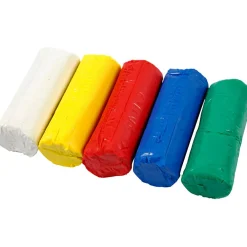 Creativ Company Modellervoks Soft Clay - Basisfarver, 400 gr.| Taktil / Følesans|Kreativ Leg
