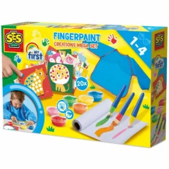 SES Creative My First - Fingermaling megasæt| Vis Alle Varer (Særlige Behov)|Tegne- & Malegrej