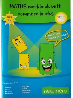 newméro talbrikker opgavehæfte, 3-6 år| Stem Læringslegetøj|Skolesjov