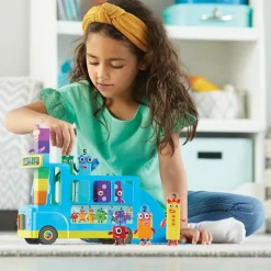 Learning Resources Numberblocks aktivitetssæt - Tælle-Bussen| Skolesjov|Matematik & Leg