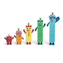 Learning Resources Numberblocks - Fem gode venner| Matematik & Leg|Dukkehus & Legesæt