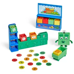 Learning Resources Numberblocks - Legesæt m. købmandsbutik| Skolesjov|Matematik & Leg