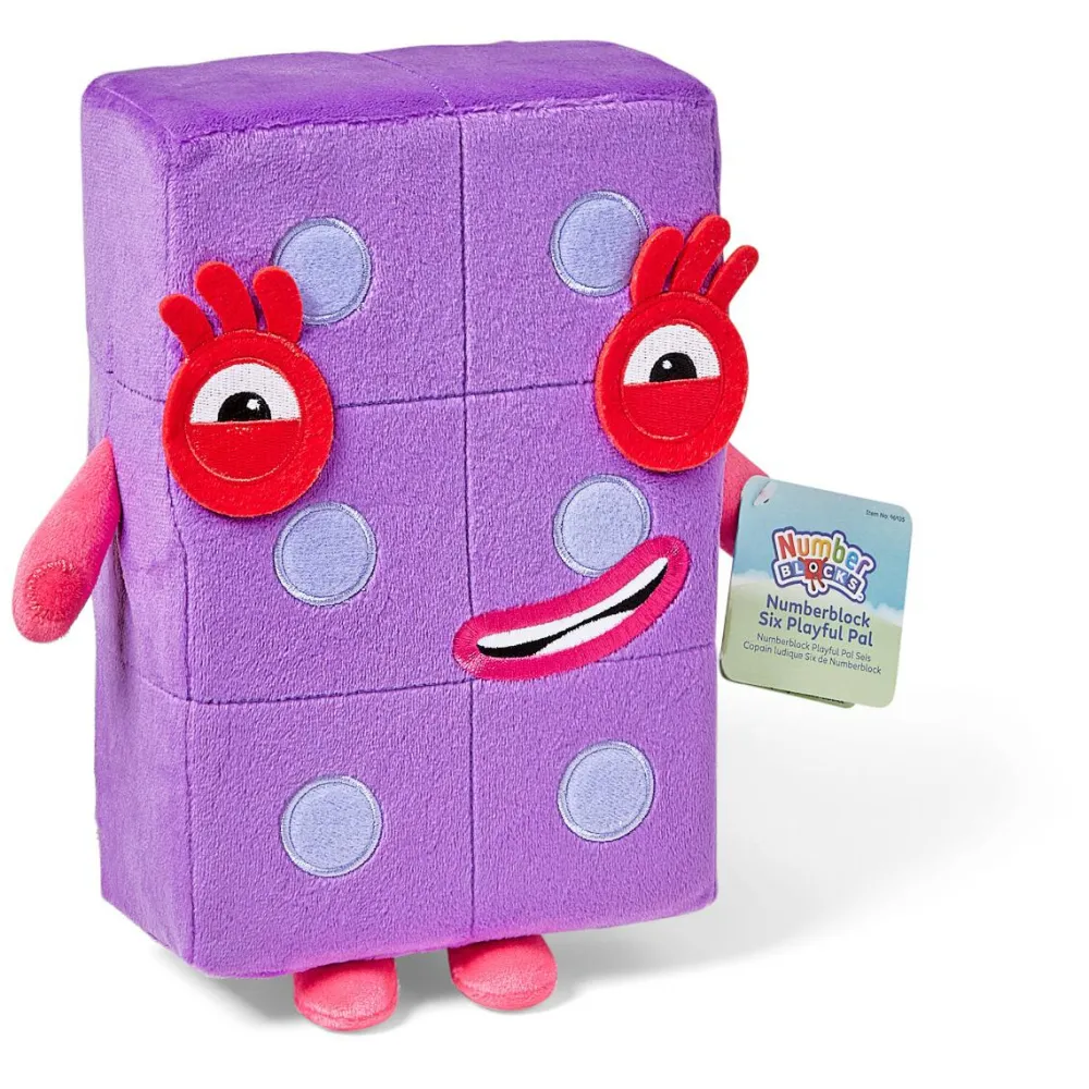 Learning Resources Numberblocks plys - Seks| Matematik & Leg|Bamser