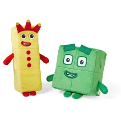 Learning Resources Numberblocks plys - Tre og Fire| Matematik & Leg|Bamser