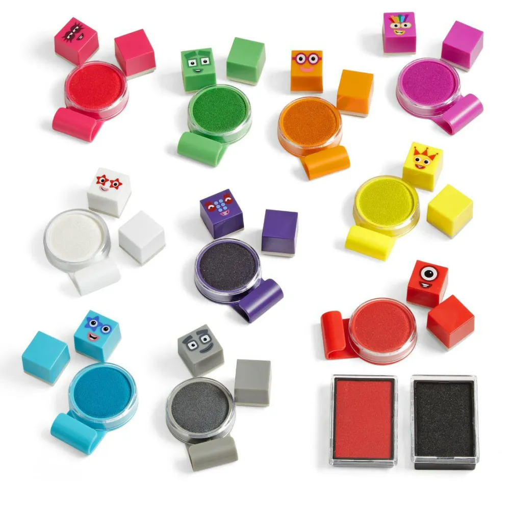 Learning Resources Numberblocks stempel-aktivitetssæt| Logik & Talforståelse|Skolesjov