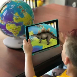playshifu Orboot - Interaktiv globus med dinosaurer| Stem Læringslegetøj|Skolesjov