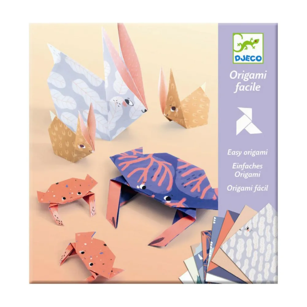 Djeco Origami - Dyrefamilier| Kreativ Leg