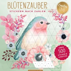 Spiegelburg Paint by sticker - Blomster magi| Legetøj Til Ferien|Kreativ Leg