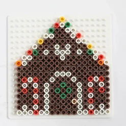 Perleplade midi - BioBeads, kvadrat| Økologisk Eller Bæredygtig|Kreativ Leg