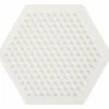 Perleplade midi - BioBeads, sekskant| Jul|Kreativ Leg