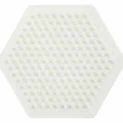 Perleplade midi - BioBeads, sekskant| Jul|Kreativ Leg