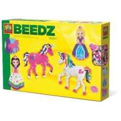 SES Creative Perler - Enhjørninger & Prinsesser, 2.100 stk| Vis Alle Varer (Særlige Behov)|Finmotorik