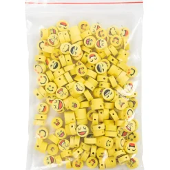 Creativ Company Perler - Smiley, 200 stk| Lav Selv Smykker|Kreativ Leg
